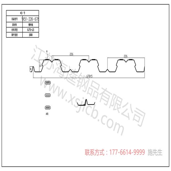 楼承板应用材料的优势体现